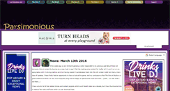 Desktop Screenshot of parsimonious.org