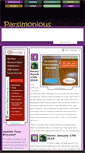 Mobile Screenshot of parsimonious.org